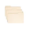 Smead SuperTab Reinforced File Folder, 3 Tab, Legal Size, Manila, 100/Box (15395)