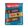 Snickers, Twix and MilkyWay Minis Milk Chocolate Candy Bars Bulk Variety Pack, 46.86 oz., 150 Pieces (459751)