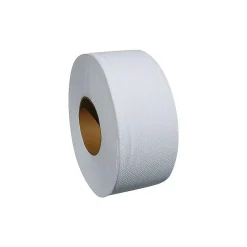 Sofidel Jumbo 1-Ply Jumbo Toilet Paper, White, 1000/Roll, 8 Rolls/Carton (410050)