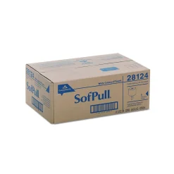 SofPull Centerpull Paper Towels, 1-ply, 320 Sheets/Roll, 6 Rolls/Pack (28124)