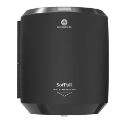 SofPull Centerpull Paper Towel Dispenser, Black (58204B)
