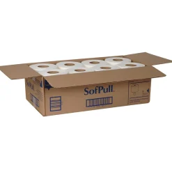 SofPull Junior Centerpull Paper Towels, 1-ply, 275 Sheets/Roll, 8 Rolls/Pack (28125)