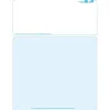 Solid Color Laser Statements, Style B, with Credit Card Information, Blue