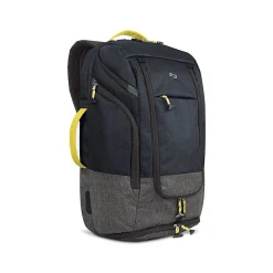 Solo Everyday Max Laptop Recycled Backpack, Large, Navy/Gray (ACV732-4)
