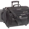 Solo New York 15.6" Polyester Rolling Laptop Bag, Black (B64-4)
