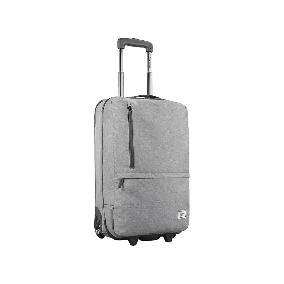 Solo New York 22" Re:treat Carry-On Suitcase, 2-Wheeled, Gray (UBN914-10)