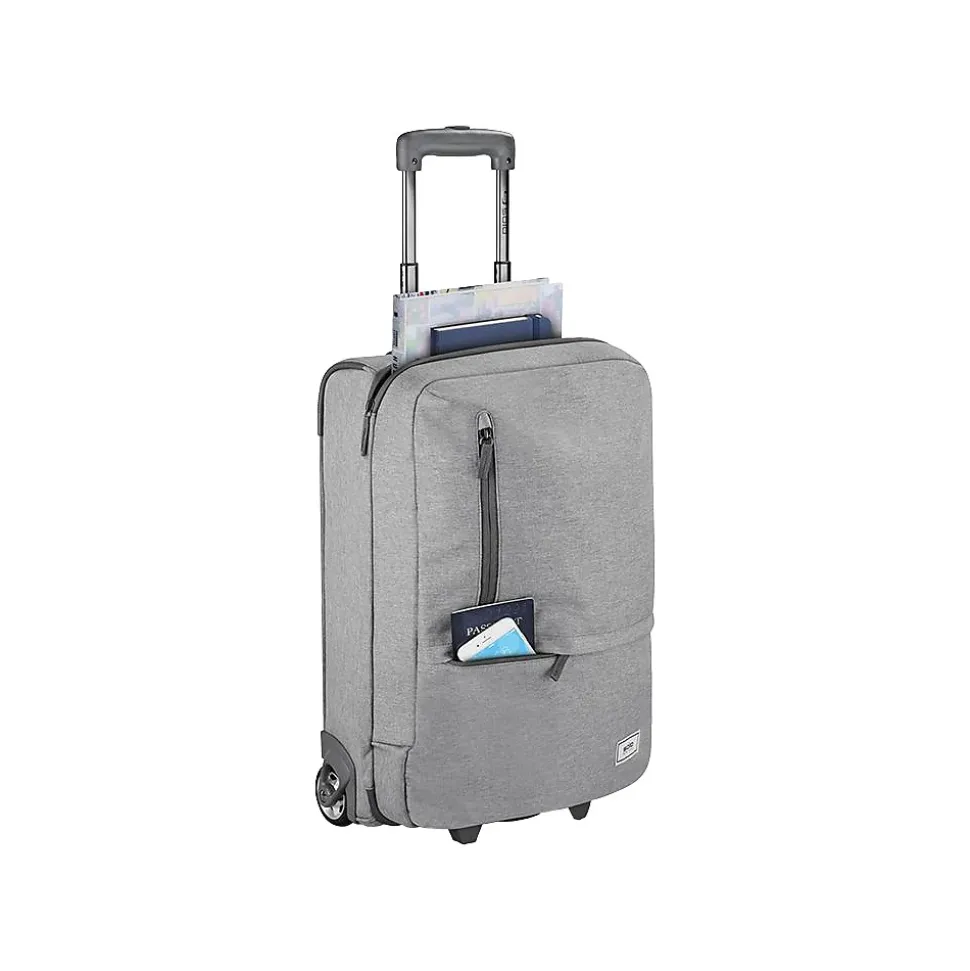 Solo New York 22" Re:treat Carry-On Suitcase, 2-Wheeled, Gray (UBN914-10)