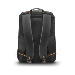 Solo New York Ambition Travel Laptop Backpack, Large, Black/Orange (UBN722-4)