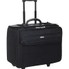 Solo New York Ballistic Nylon Rolling Laptop/Catalog Case with File Hanger, 16"