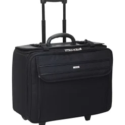 Solo New York Ballistic Nylon Rolling Laptop/Catalog Case with File Hanger, 16"