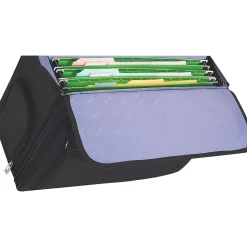 Solo New York Ballistic Nylon Rolling Laptop/Catalog Case with File Hanger, 16