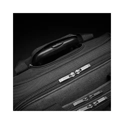 Solo New York Bryant Polyester Briefcase, Laptop Compatible, Rolling, TSA Checkpoint Friendly, Gray (PT138-4/10)