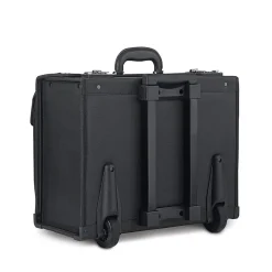 Solo New York Classic Laptop Rolling Briefcase, Black Polyester (PV78-4)