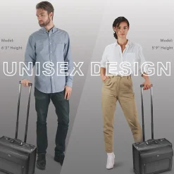 Solo New York Classic Laptop Rolling Briefcase, Black Polyester (PV78-4)