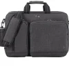 Solo New York Duane Hybrid Polyester Briefcase, Laptop Compatible, Grey (UBN31010)