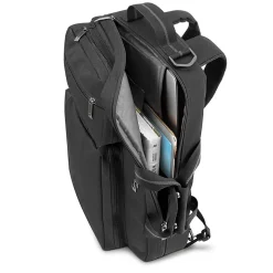 Solo New York Duane Hybrid Polyester Briefcase, Laptop Compatible, Grey (UBN31010)