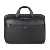 Solo New York Midtown Collection Paramount Laptop Briefcase, Black Polyester (SGB300-4)