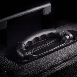 Solo New York Midtown Collection Morgan Laptop Rolling Briefcase, Black Polyester (B151-4)