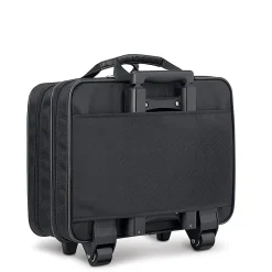 Solo New York Midtown Laptop Rolling Briefcase, Black Polyester (B100-4)