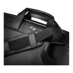 Solo New York Murray Vinyl Briefcase, Laptop Compatible, Black (VNL100-4)