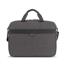 Solo New York Nomad Collection Voyage Laptop Briefcase, Gray Polyester (NOM301-10)