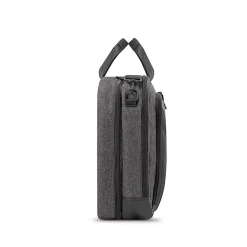 Solo New York Nomad Collection Voyage Laptop Briefcase, Gray Polyester (NOM301-10)