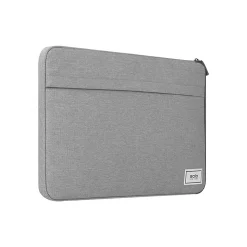 Solo New York Re:cycled Re:focus Polyester Laptop Sleeve for 15.6" Laptops, Gray (UBN105)