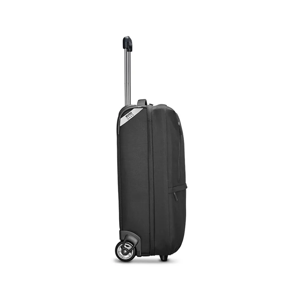 Solo New York Re:treat 22" Carry-On Suitcase, 2-Wheeled, TSA Checkpoint Friendly, Black (UBN914-4)
