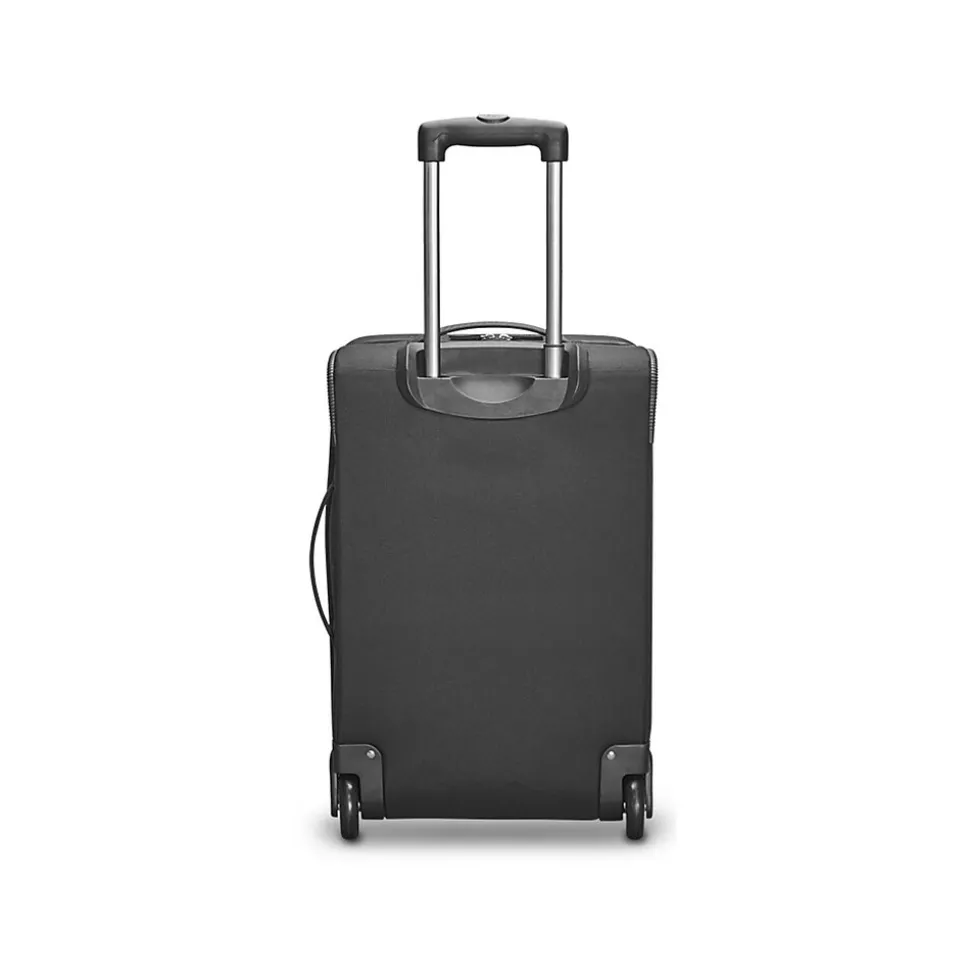 Solo New York Re:treat 22" Carry-On Suitcase, 2-Wheeled, TSA Checkpoint Friendly, Black (UBN914-4)