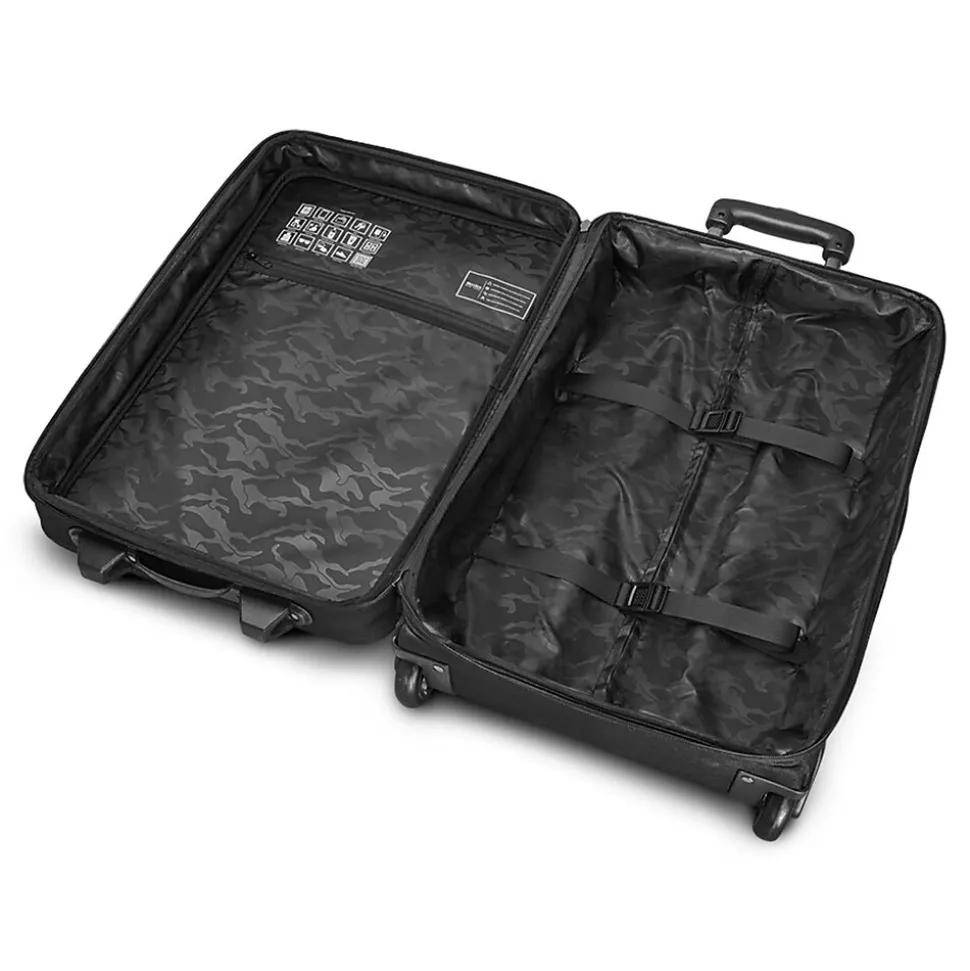 Solo New York Re:treat 22" Carry-On Suitcase, 2-Wheeled, TSA Checkpoint Friendly, Black (UBN914-4)