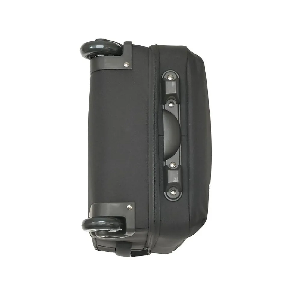 Solo New York Re:treat 22" Carry-On Suitcase, 2-Wheeled, TSA Checkpoint Friendly, Black (UBN914-4)