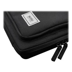 Solo New York Secure-Fit Chromebook Education Laptop Case, Black Recycled PET Polyester (PRO151-4)