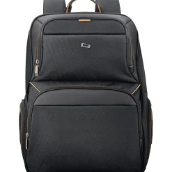 Solo New York Urban Backpack For 17.3" Notebook, Black/Orange