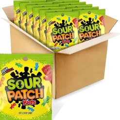 Sour Patch Kids Assorted Gummy Candy Candy 5 oz, 12/Carton (JAR1506225)