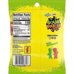 Sour Patch Kids Assorted Gummy Candy Candy 5 oz, 12/Carton (JAR1506225)