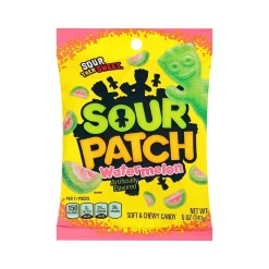 Sour Patch Kids Watermelon Gummy Candy, 5 oz (SOURW12)