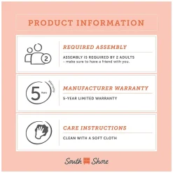 South Shore Acapella Wardrobe Armoire, Pure Black (5370038)