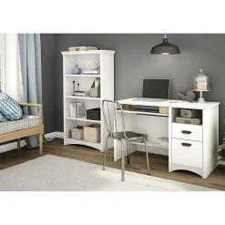 South Shore Gascony 46"W Desk, Pure White (7360070)