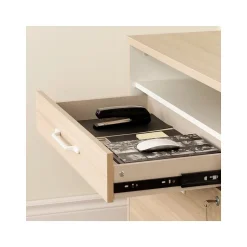 South Shore Helsy 2-Drawer Lateral File Cabinet, Letter/Legal Size, Lockable, 30.25