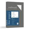 Southworth 8.5" x 11" Business Paper, 32 Lbs., Linen, 250/Box (J558C)
