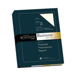 Southworth 8.5"W x 11"L Business Paper, 32 lbs, Wove Finish, 250/Box (JD18IC)