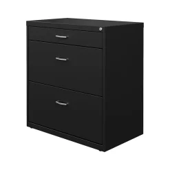 Space Solutions 3-Drawer Lateral File Cabinet, Letter/Legal Size, Lockable, 31.88