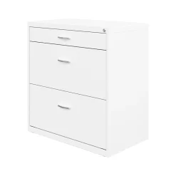 Space Solutions 3-Drawer Lateral File Cabinet, Letter/Legal Size, Lockable, 31.88
