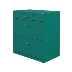 Space Solutions 3-Drawer Lateral File Cabinet, Letter/Legal Size, Lockable, 31.88