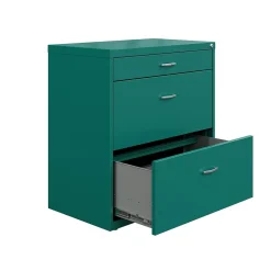 Space Solutions 3-Drawer Lateral File Cabinet, Letter/Legal Size, Lockable, 31.88