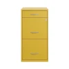 Space Solutions SOHO Organizer 3-Drawer Vertical File Cabinet, Letter Size, Lockable, Goldfinch (25280)