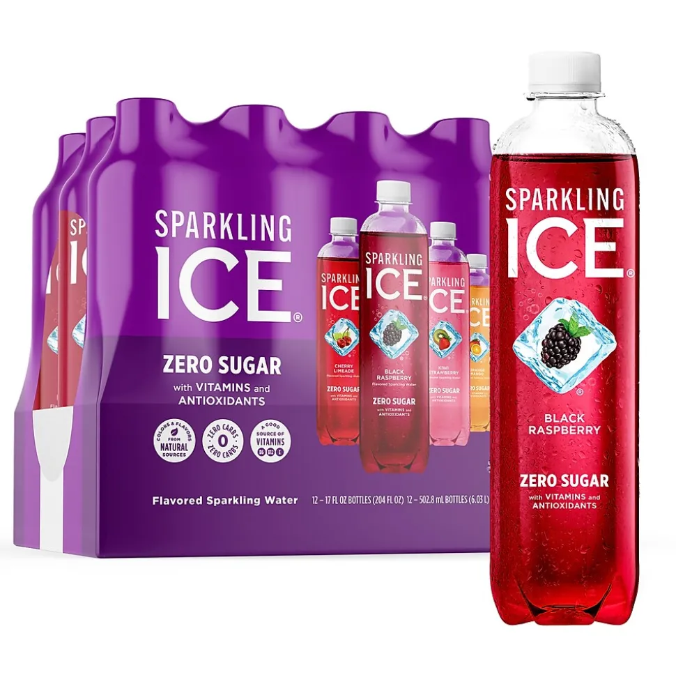Sparkling Ice Variety Pack Sparkling Water, 17 Oz., 12/Pack (TLK95092)