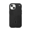 Speck Presidio 2 Grip MagSafe ClickLock Phone Case for iPhone 15, Black/Slate Gray (150439-3205)