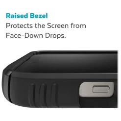 Speck Presidio2 Grip MagSafe Black/White Case for iPhone 14 Plus (150117-D143)