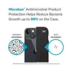 Speck Presidio2 Grip MagSafe Black/White Case for iPhone 14 Plus (150117-D143)